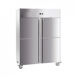 Exquisite GSF1412H Upright Gastronorm Freezer w/ Split Doors 1497L