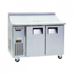 Skope BC120-S-2RROS-E Centaur 2 Door Self Contained Sandwich Counter Fridge 275L