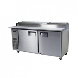 Skope BC180-P-2RROS-E Pizza Prep 2 Door Self Contained Counter Fridge 597L