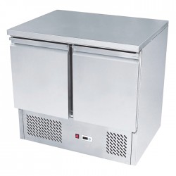 Atosa ESL3801 2 Door Saladette Prep Table Refrigerator 300L