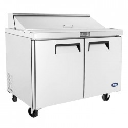 Atosa MSF8302 Sandwich Prep Table 2 Door Refrigerator 379L