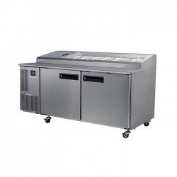 Skope PG500PIZZA Underbench 2 Door Pizza Fridge 480L