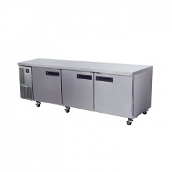 Skope PG800HC Undercounter 3 Door Self Contained Fridge 750L