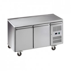 Exquisite SSF260H Under Bench Freezer w/ Solid Doors 260L