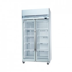 Skope VF1000X Vertical 2 Door Self Contained Freezer 980L